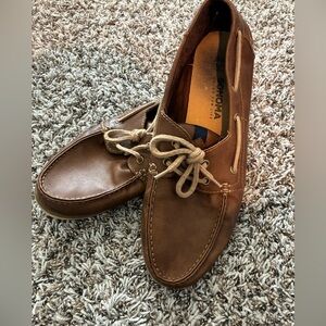 Sonoma Men’s Brown Suede Boat Shoes – Size 12